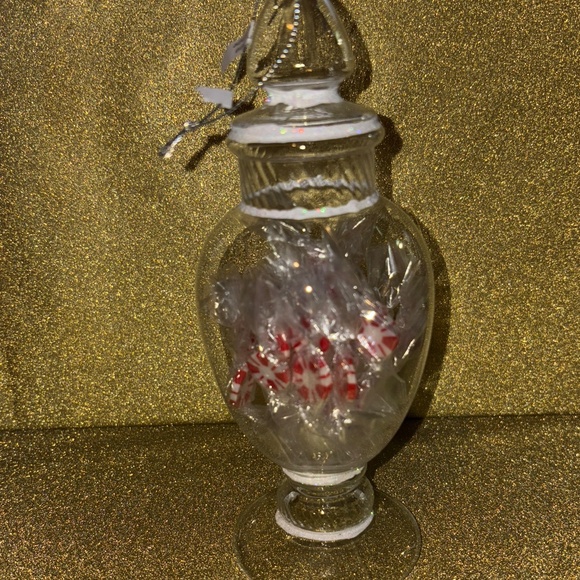 EC Peppermint Candy Jar Ornament - Picture 3 of 3
